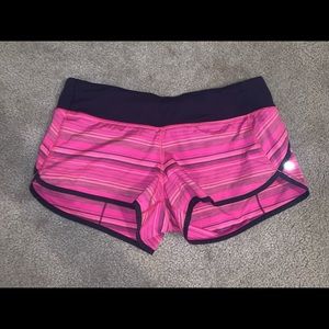 Pink/Navy Blue/Orange Speed Up Shorts 2.5” Inseam